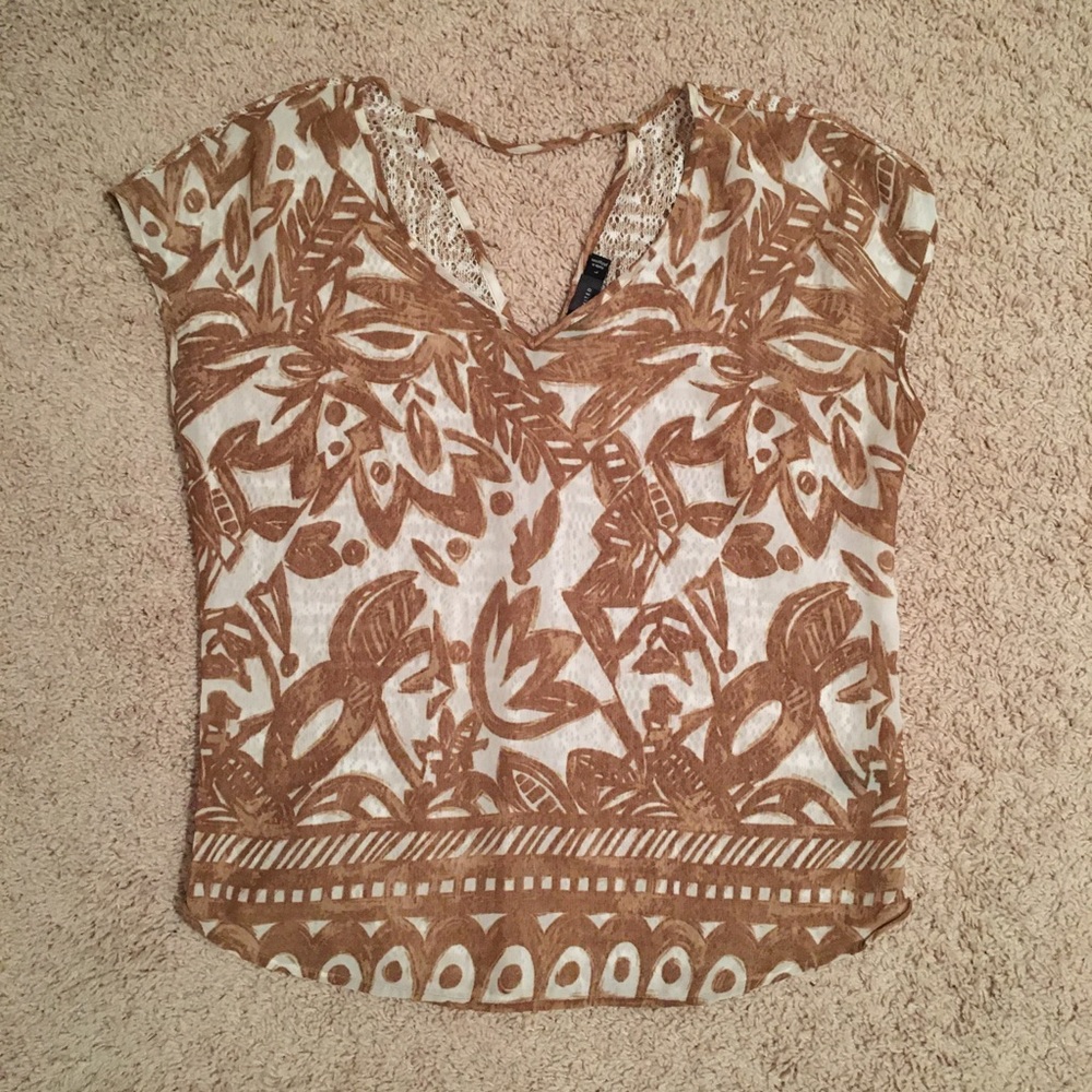 Sheer top from the Limited.
